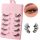  FALSCHE WIMPERN STREIFEN-SET MIT 5 PAAR HÄLFTE 1006