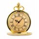  Klassische goldene Taschenuhr