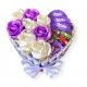  Milka Herzkuchen-Geschenkset mit Seifenrosen