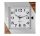 Uhr für zu Hause Epewex Wanduhr weiß, Brauntöne, Silber, mehrfarbig, 26 cm