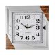 Uhr für zu Hause Epewex Wanduhr weiß, Brauntöne, Silber, mehrfarbig, 26 cm