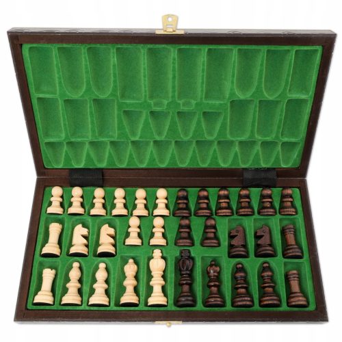 Olympisches Schach aus Holz 35x35