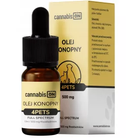  CannabisOn 4Pets Full Spectrum Hanföl 500 mg 10 ml