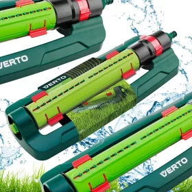    EINSTELLBARER OSZILLIERENDER GARTENSPRINKLER 285 m2 VERTO 15G772