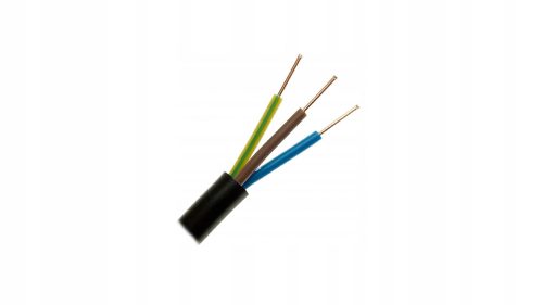 Rundes elektrisches Erdungskabel YKY Elpar 3 x 2,5