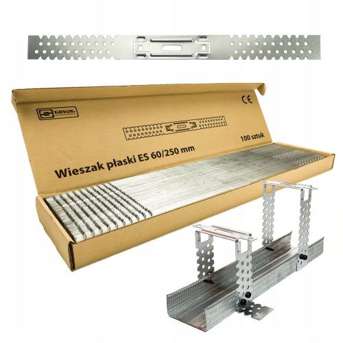 Flachabhänger ES 60 x 250 für CD60-Profile 100 Stk.