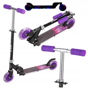 Nils Extreme HD025 Roller lila 2 Räder