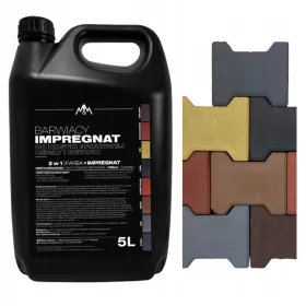 Imprägnierfarbe für Betonpflastersteine 5l schwarz