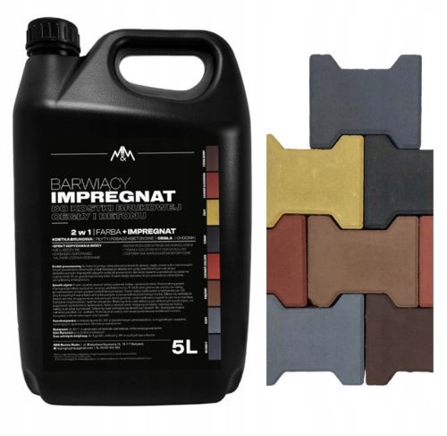 Imprägnierfarbe für Betonpflastersteine 5l schwarz