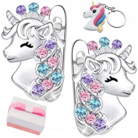  925 SILBER MENNICA BYDGOSZKA EINHORN-OHRRINGE