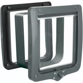  Trixie Schwingtür 24 x 28 cm grau