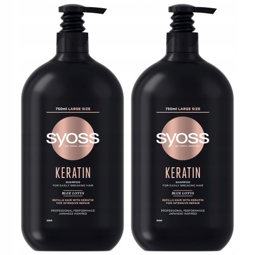  SYOSS Shampoo 1500 ml Regeneration und Feuchtigkeitsversorgung