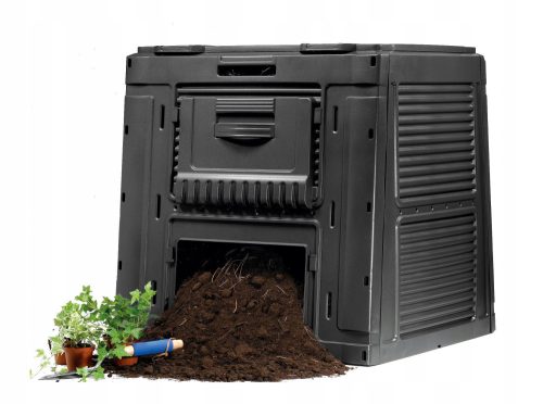 Komposter - 1-Kammer-Komposter Keter 470 l schwarz