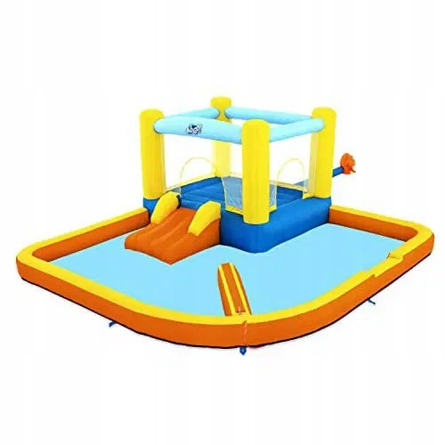 Bestway quadratischer aufblasbarer Pool 365 x 340 cm
