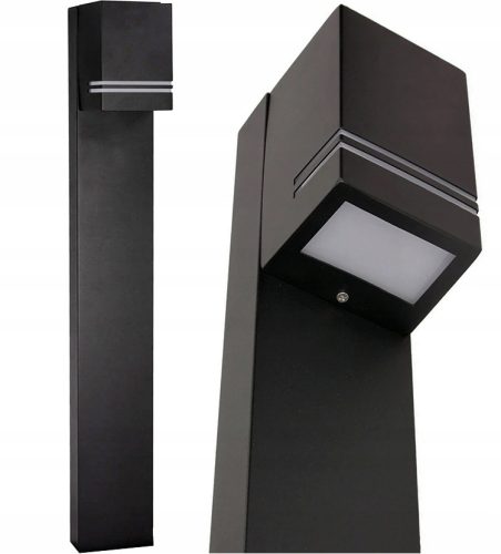  Rechteckiger SuperLED GU10 Lichtmast, 60 cm, schwarz