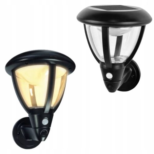 Lampen für Fassaden Ecolight Fassadenleuchte 95 lm, solarbetrieben