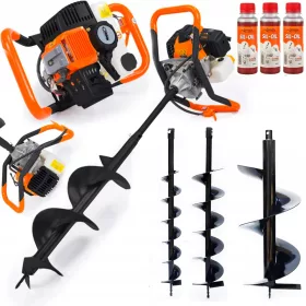 VERBRENNUNGSSCHNECKENBOHRER RITCH + 3 BOHRER 15 20 25