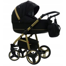  QUERO alu 3W1GOLD KAREX KINDERWAGEN