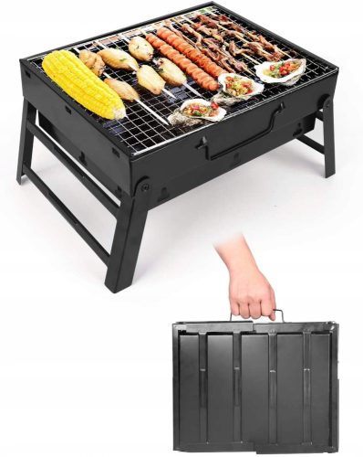 Holzkohlegrill - GARTENGRILL TRAGBARER ERWEITERBARER GRILL
