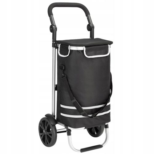 Taschen und Einkaufstaschen Monzana Einkaufstasche, schwarzes Polyester
