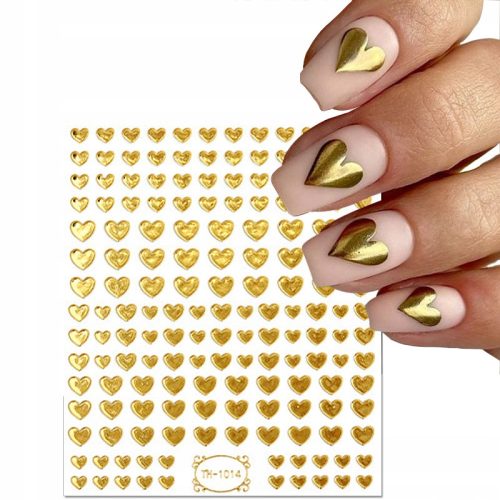  GOLDENE HYBRID-NAGELAUFKLEBER