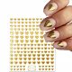  GOLDENE HYBRID-NAGELAUFKLEBER