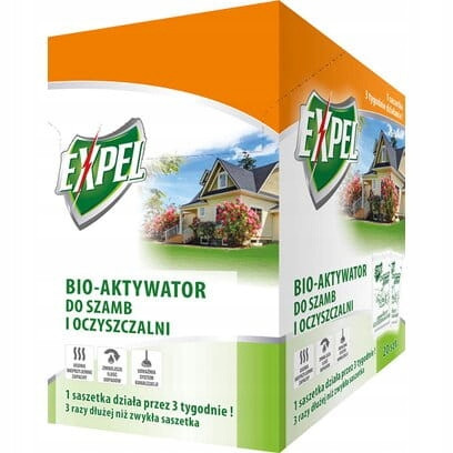  Expel Bacteria Activator für Klärgruben DUFT 20 Beutel STARTER FÜR DIE ABWASSERBEHANDLUNG