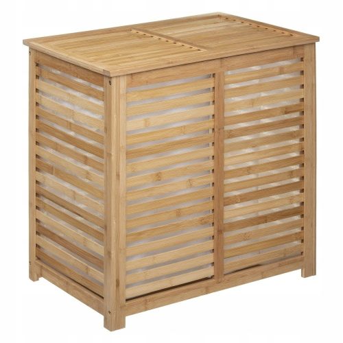 Wäschekörbe und -behälter 5 five Simple Smart freistehender Wäschekorb, 100 l, Braun- und Beigetöne