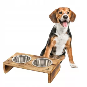  Set aus zwei Metallschalen, Brauntöne, Silber, 0,9 l