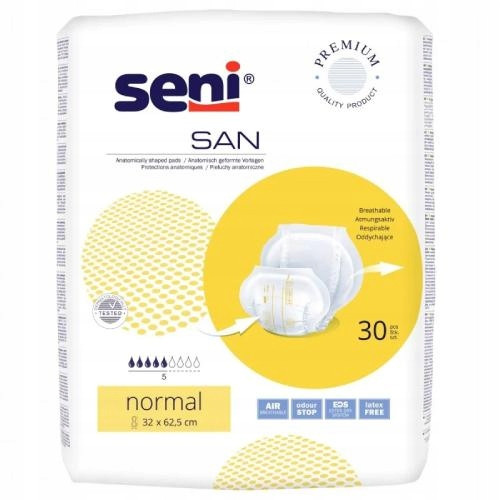  San Seni Anatomische Windeln 30 Stück NORMAL