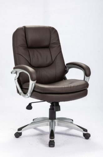  Sofatel Eago EG-222 Bürosessel aus braunem Leder