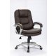  Sofatel Eago EG-222 Bürosessel aus braunem Leder