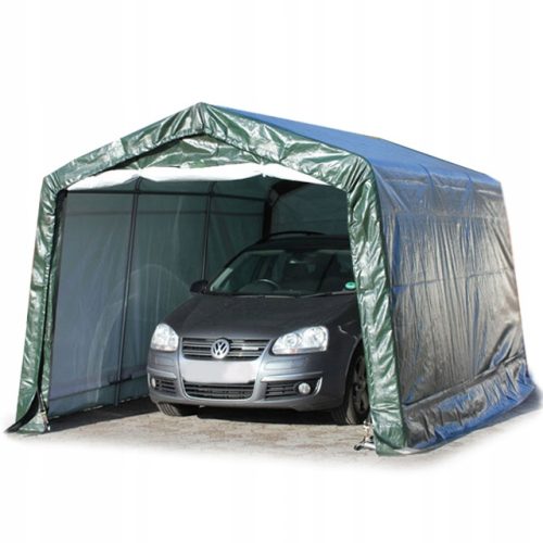 Toolport 7808 Garagenzelt 3,3x4,8 m dunkelgrün