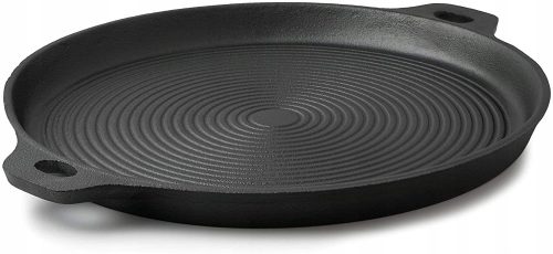 Bratpfannen Magic Home doppelseitige Bratpfanne 34 cm, Gusseisen
