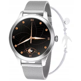  Maxcom FW42 Silber Smartwatch + Armband