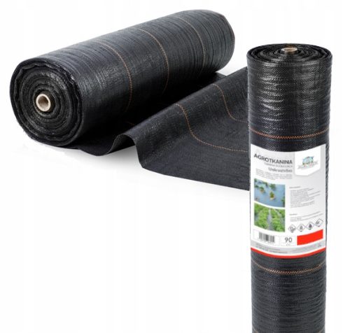 Agrartextil - Landwirtschaftliches Mulchgewebe (Anti-Unkraut) Agromen schwarz 110 x 10000 cm 90 g/m²