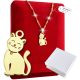  Goldkette mit einer Katze als Geschenk 925 Kätzchen
