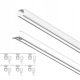 Deckenschienen ALUMINIUM-DECKENSCHIENEN-WAVE-SYSTEM 480 cm