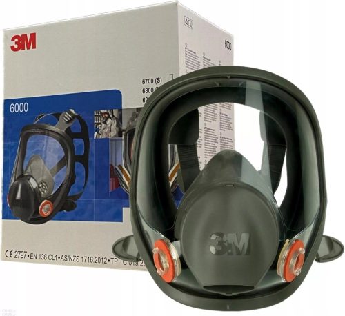 3M SERIE 6000 Vollgesichts-Lackmaske