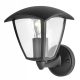  Brolux Gartenwandleuchte schwarz E27 10 W