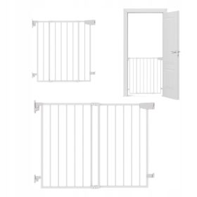 Tulano anschraubbare, erweiterbare Türbarriere, weiß