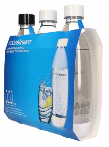  SodaStream Flaschen 4742303330 1 l 3 Stück