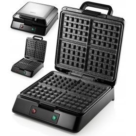  Kerch Profi 2200 W Waffeleisen, schwarz
