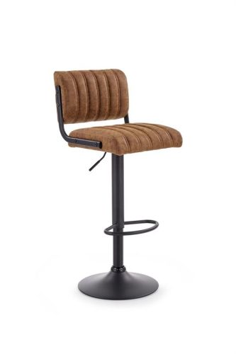  Halmar Hocker, schwarz, 109 cm, Kunstleder