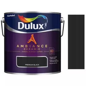  Dulux Keramik-Wandfarbe 2,5 l Premium Schwarz matt