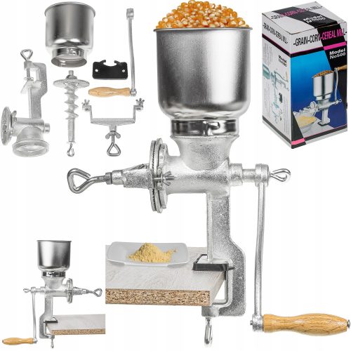 Gewürzmühle MÜHLE ZUM MAHLEN VON MALZEKORN, GUSSEISENMÜHLE
