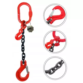 EINZELNE KETTE 1C 2T 2.0T 2M VERKÜRZUNGSHAKEN