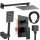  Yoka Home Dual schwarzes Duschpaneel