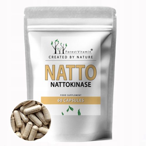Forest Vitamin® Nattokinase 200mg - 60 Kapseln für gesundes Herz und Kreislauf