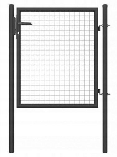 Durchbrochenes Eingangstor Durchbrochenes Siatex-Tor 100x120 cm anthrazit